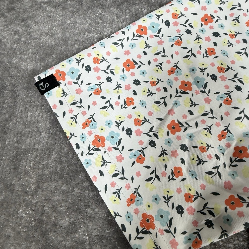 Swannies Polo Shirt Men's Medium‎ Floral Murray Short Sleeve Performance Golf - Picture 6 of 8